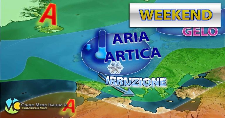 Meteo – Forte peggioramento in arrivo in Italia nel Weekend, con piogge e temporali anche intensi: i dettagli