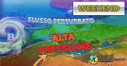 Meteo - Anticiclone torna in espansione verso l'Italia dal Weekend, con maltempo residuo: i dettagli