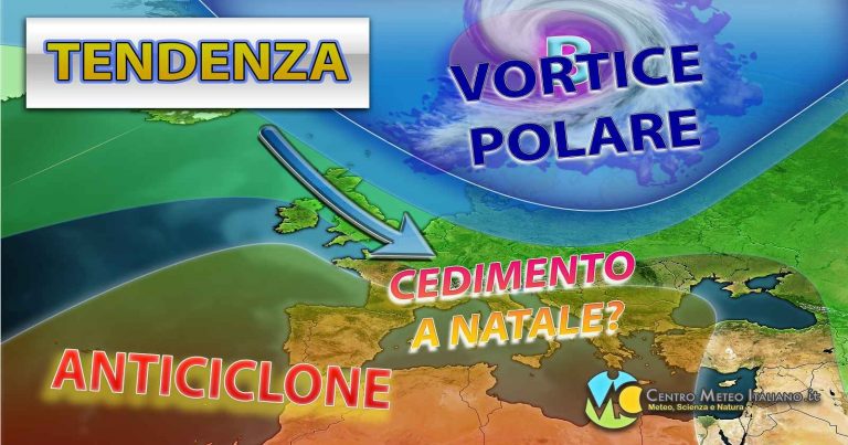 Meteo Natale – anticiclone in espansione dopo il maltempo ma vediamo cosa potrebbe succedere per le festività