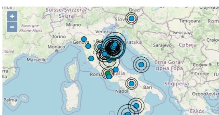 Terremoto avvertito vicino Roma oggi, martedì 13 dicembre 2022: epicentro e dati ufficiali Ingv