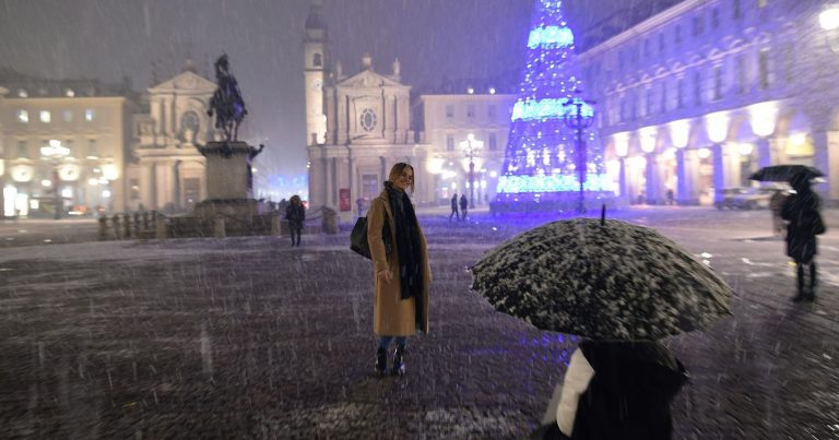 Meteo Torino – Parentesi invernale in città, neve in arrivo con temperature in calo: ecco le previsioni