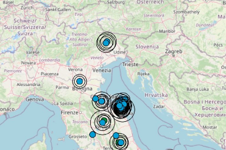 Terremoto oggi Lazio 21 dicembre 2022: scossa M 2.8 in provincia di Rieti