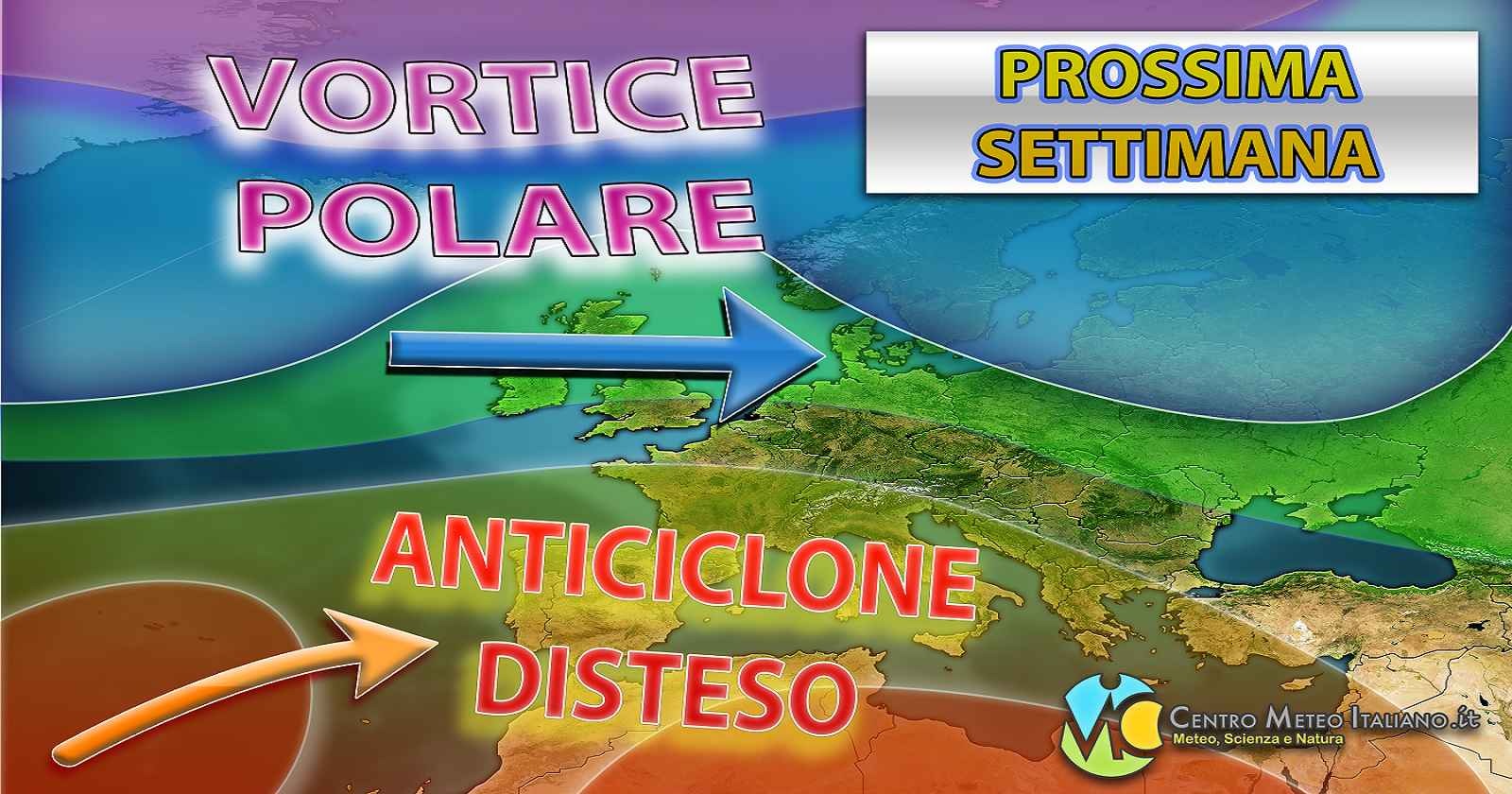 Meteo - L'Inverno si spegne improvvisamente sotto i colpi di un vortice polare in rafforzamento: la tendenza per Capodanno