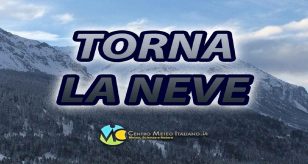 Meteo - Attacco di maltempo in arrivo nel Weekend con piogge e possibili temporali e ritorno della neve sulle Alpi