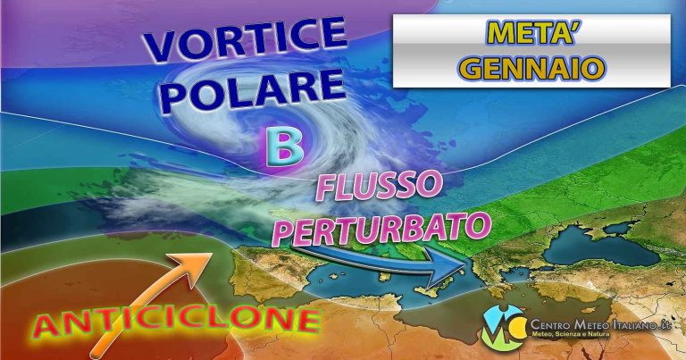 Meteo – Settimana di maltempo alle porte, squillo dell’Inverno: frequenti piogge e nevicate in montagna. I dettagli