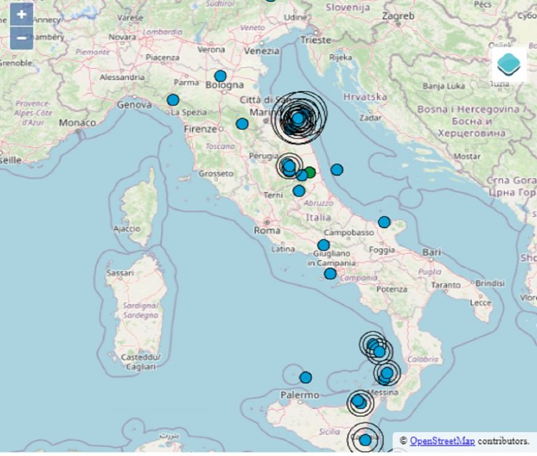 Terremoto oggi, mercoledì 11 gennaio 2023: doppia scossa M 2.0 in 28 secondi Terremoto oggi, mercoledì 11 gennaio 2023: doppia scossa M 2.0 in 28 secondi