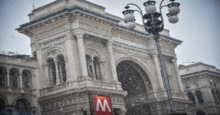 Meteo Milano – Fiocchi in arrivo in città e sulla Lombardia dalla giornata di domani