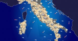 Previsioni meteo in Italia per domani 17 gennaio 2023