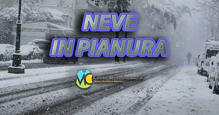 Meteo Italia – maltempo entra nel vivo con temporali, nubifragi e neve localmente fino a quote di pianura