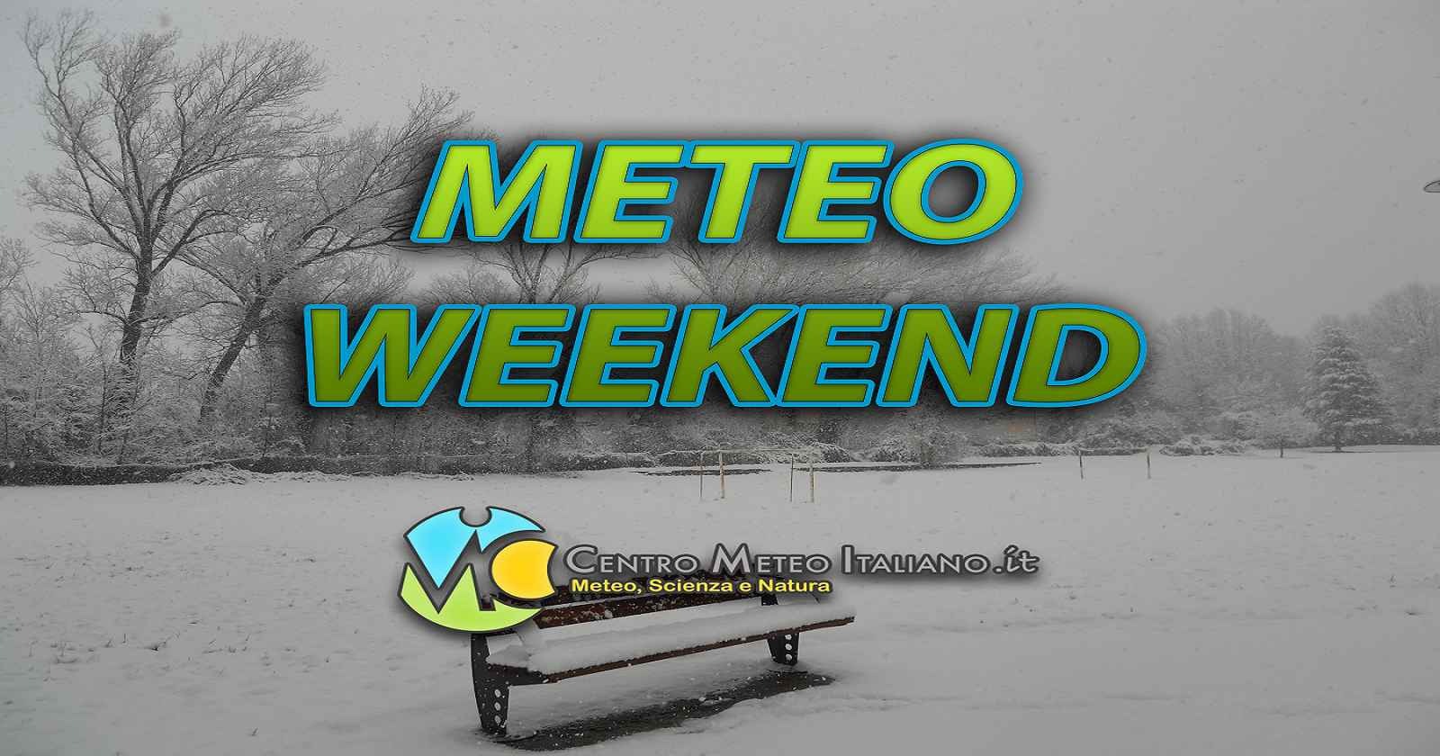 Maltempo invernale con temperature sotto media anche nel weekend