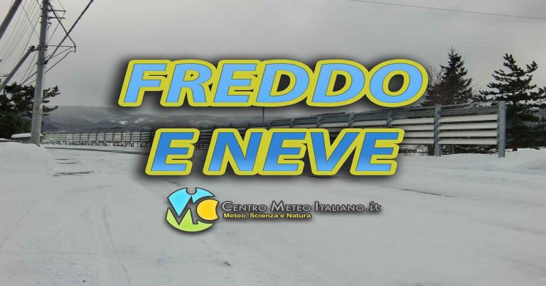 Meteo Italia – Nevica fino a bassissima quota al Centro-Nord, settimana in compagnia del freddo Meteo Italia – Nevica fino a bassissima quota al Centro-Nord, settimana in compagnia del freddo