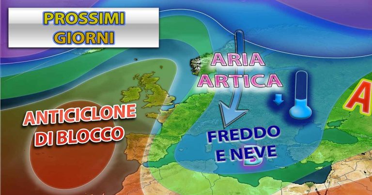 Meteo – Febbraio verso un periodo con freddo intenso e neve fino in pianura Meteo – Febbraio verso un periodo con freddo intenso e neve fino in pianura