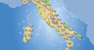Previsioni meteo in Italia per domani 25 gennaio 2023