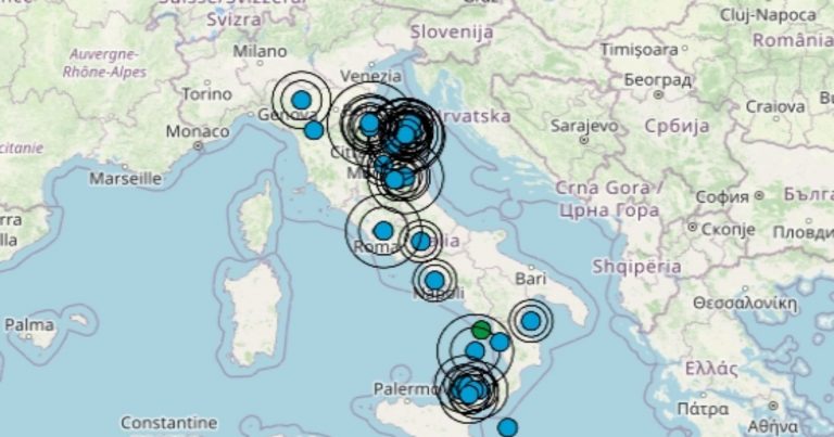 Terremoto oggi, mercoledì 25 gennaio 2023, scossa di magnitudo 3.0 nelle Marche – Dati Ingv