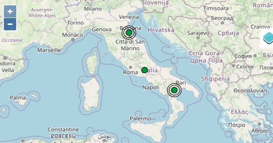 Terremoto oggi Emilia Romagna, Puglia e Lazio 27 gennaio 2023 Terremoto oggi Emilia Romagna, Puglia e Lazio 27 gennaio 2023