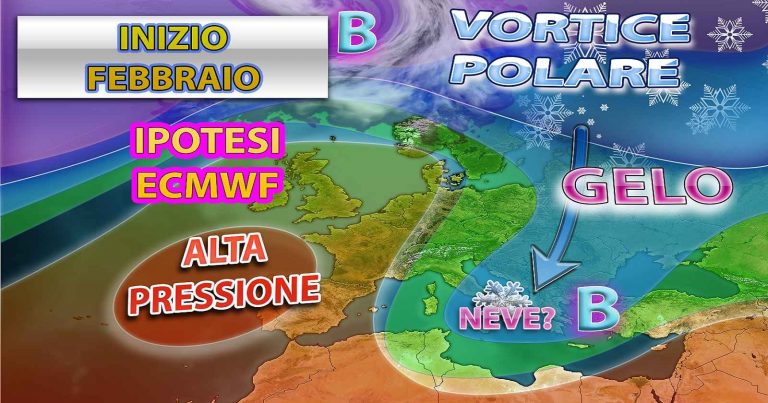 Meteo – Febbraio al via con nuova ondata di freddo e neve? Vediamo la tendenza