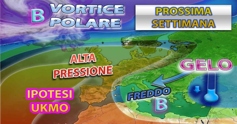 Meteo – Attacco di maltempo invernale in arrivo la prossima settimana con pioggia e neve a quote relativamente basse: i dettagli Meteo – Attacco di maltempo invernale in arrivo la prossima settimana con pioggia e neve a quote relativamente basse: i dettagli