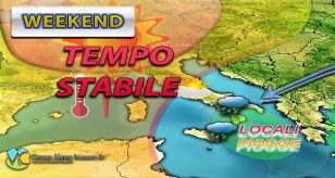 Meteo - Anticiclone subtropicale si affaccia sul Mediterraneo nel Weekend e porta stabilità e temperature in aumento