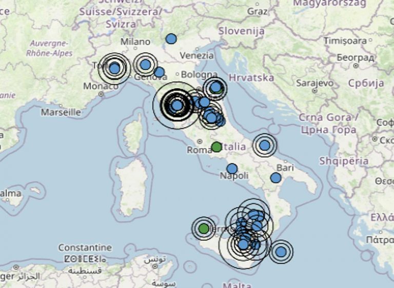 Terremoto nelle Marche oggi, mercoledì 15 febbraio 2023: sisma M 2.4 vicino Fermo | Dati INGV