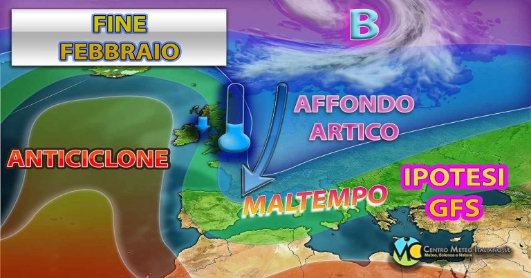 Meteo – Movimenti invernali nella prossima settimana con possibile ritorno del maltempo. Ecco la tendenza