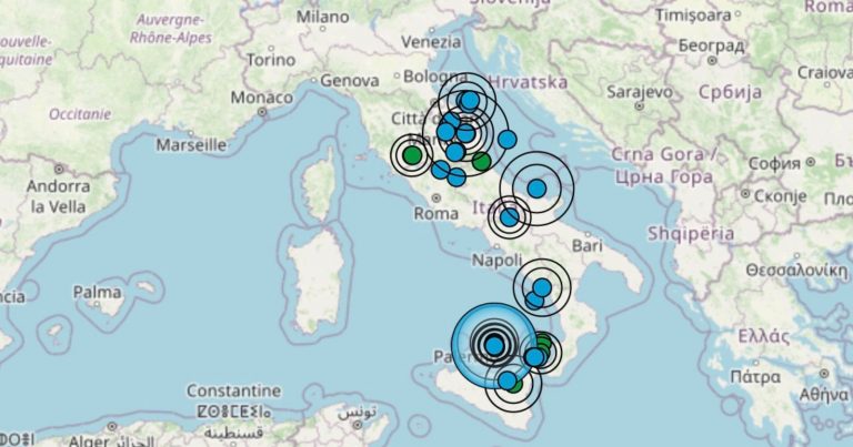 Terremoto in Italia oggi, venerdì 23 febbraio 2023: le scosse di giornata | Dati INGV