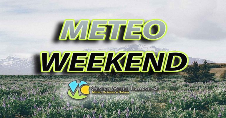 Meteo weekend – Italia divisa in due dal maltempo, con ancora acquazzoni e nevicate al meridione