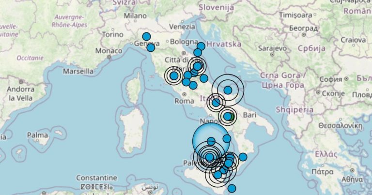 Terremoto in Umbria oggi, giovedì 11 maggio 2023: scossa M 2.9 in provincia di Perugia | Dati INGV