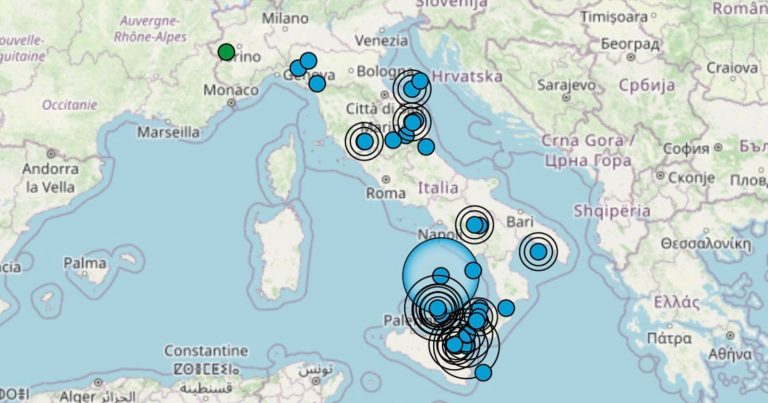 Terremoto in Italia oggi, mercoledì 1 marzo 2023: le scosse più importanti | Dati INGV