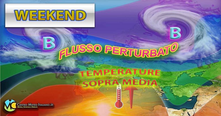 Meteo weekend – Possibile ritorno della stabilità e con temperature in aumento su valori primaverili