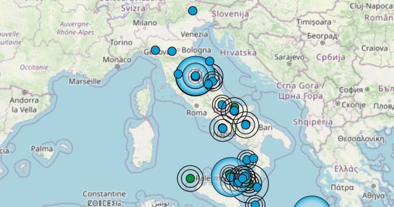 Terremoto in Italia oggi, venerdì 10 marzo 2023: le scosse più importanti di giornata | Dati INGV