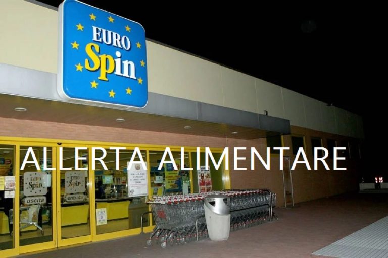 Allerta alimentare, ritirato noto prodotto venduto da Eurospin: l’avviso del Ministero della Salute Allerta alimentare, ritirato noto prodotto venduto da Eurospin: l’avviso del Ministero della Salute