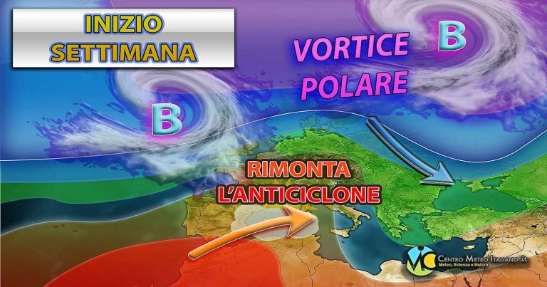 Meteo – Inizio di settimana più stabile e con temperature in aumento in Italia: ecco i dettagli