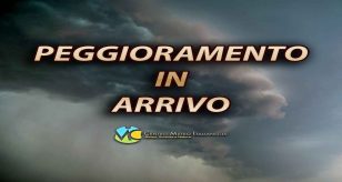 Meteo Italia - peggioramento in arrivo con piogge, temporali e calo delle temperature