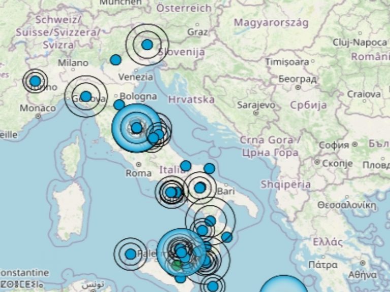 Terremoto in Italia oggi, mercoledì 15 marzo 2023, le scosse più importanti della giornata – Dati Ingv