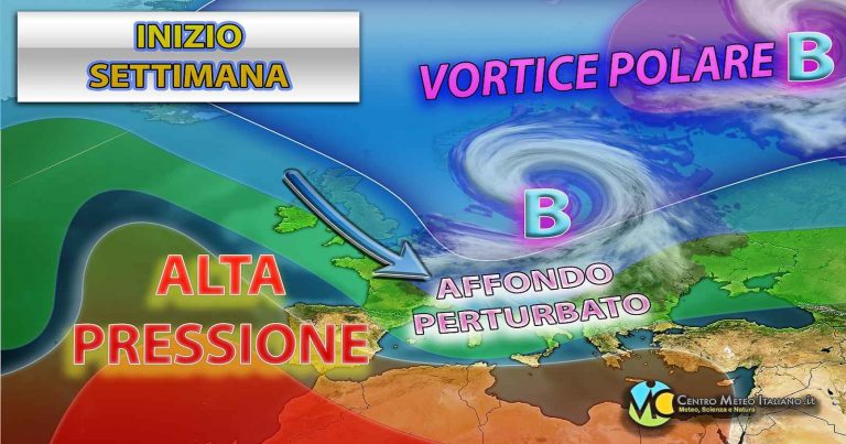 Meteo – Finale di marzo piuttosto dinamico con alternanza tra alta pressione e fasi di maltempo in Italia