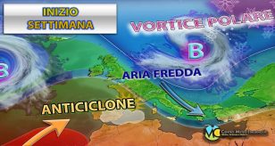 Meteo - Primavera ko ad inizio della prossima settimana, con piogge, temporali e neve a quote anche relativamente basse