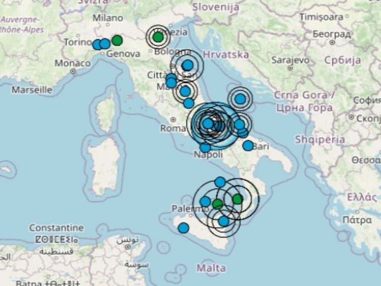 Terremoto in Italia oggi, venerdì 31 marzo 2023, scossa di magnitudo 3.5 alle isole Eolie – Dati Ingv