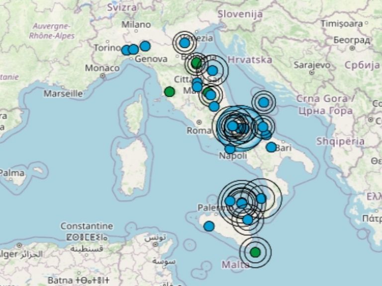 Terremoto in Italia oggi, sabato 1 aprile 2023, scossa di magnitudo 3.4 alle isole Eolie – Dati Ingv
