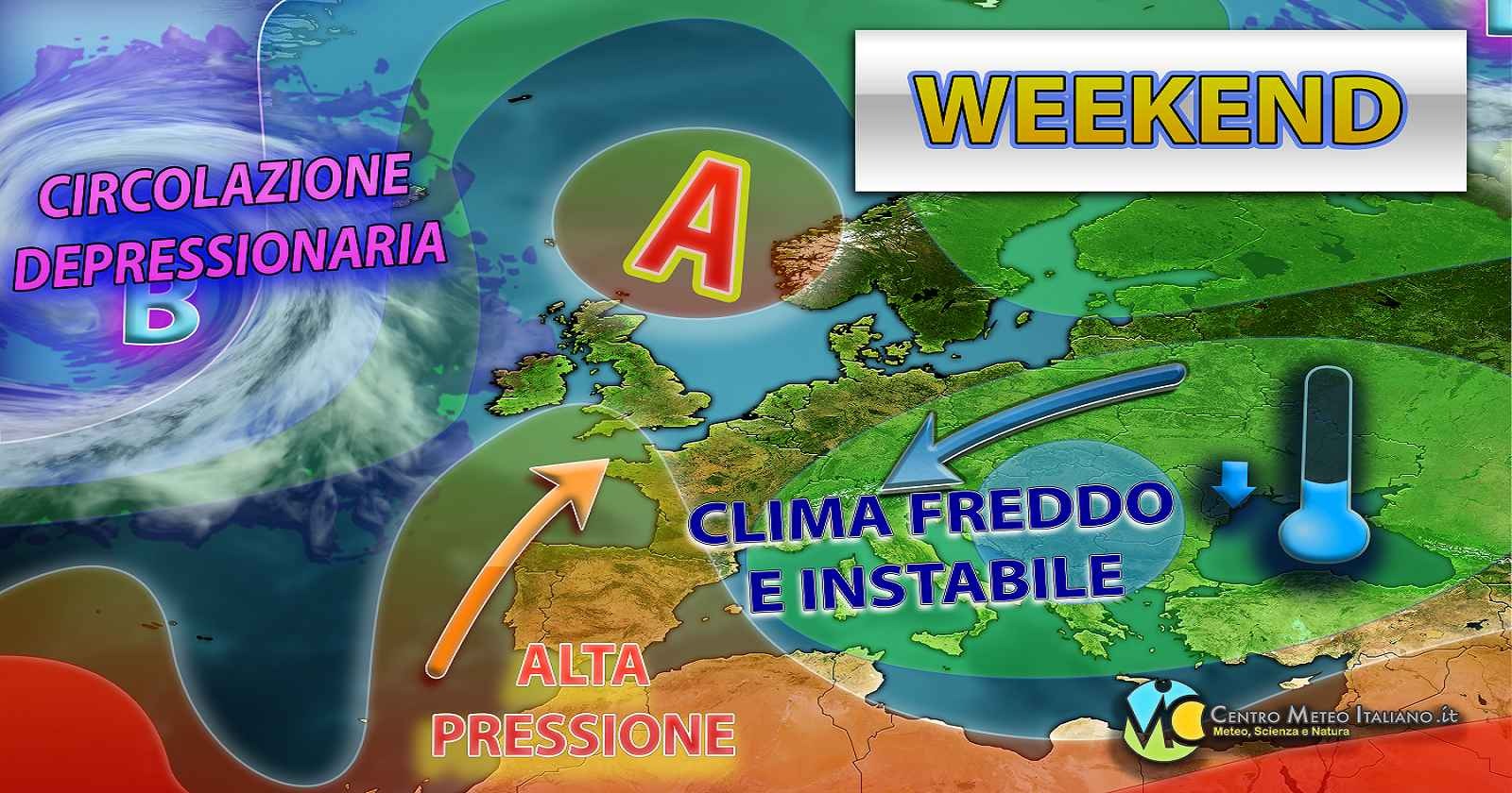 Ancora instabilità possibile tra Pasqua e Pasquetta