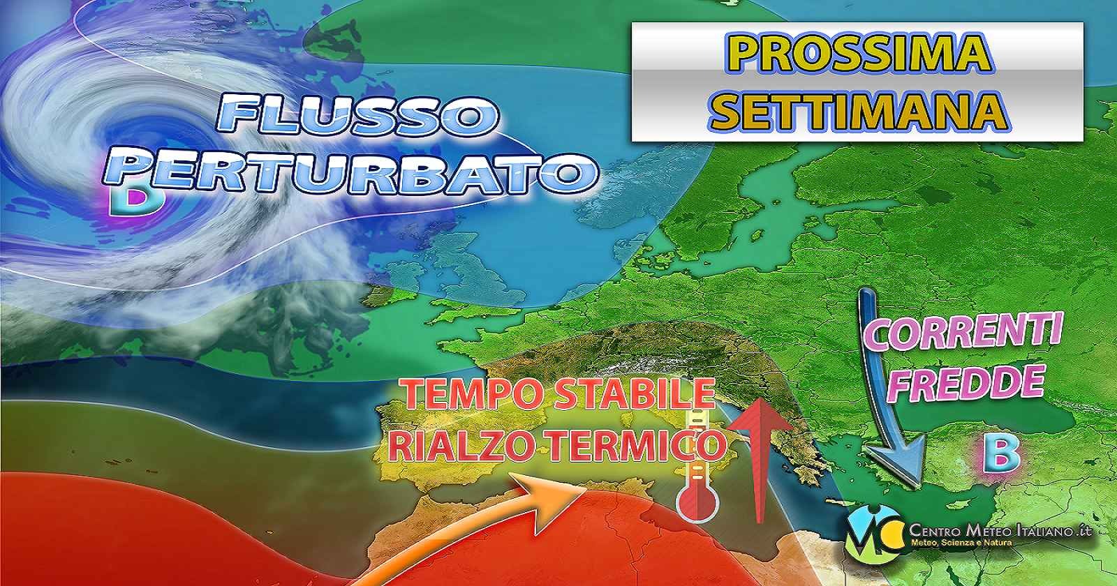 Temporanea fase asciutta e con temperature in aumento per la prossima settimana