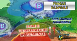 Meteo Italia - alta pressione e caldo in vista per la fine di aprile