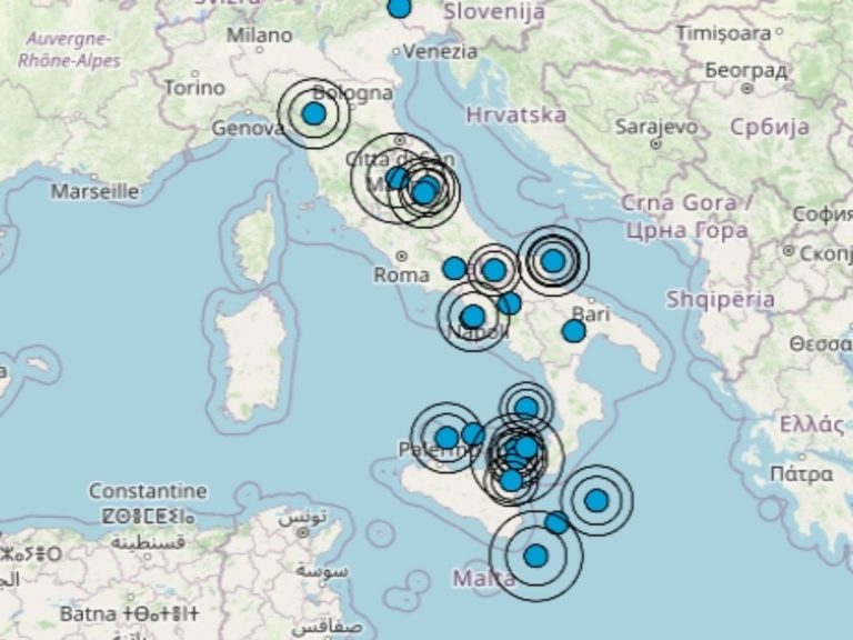 Terremoto oggi in Sicilia, venerdì 21 aprile 2023, forte scossa M 4.4 avvertita in provincia di Catania – Dati Ingv Terremoto oggi in Sicilia, venerdì 21 aprile 2023, forte scossa M 4.4 avvertita in provincia di Catania – Dati Ingv