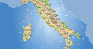Previsioni meteo in Italia per domani 25 aprile 2023