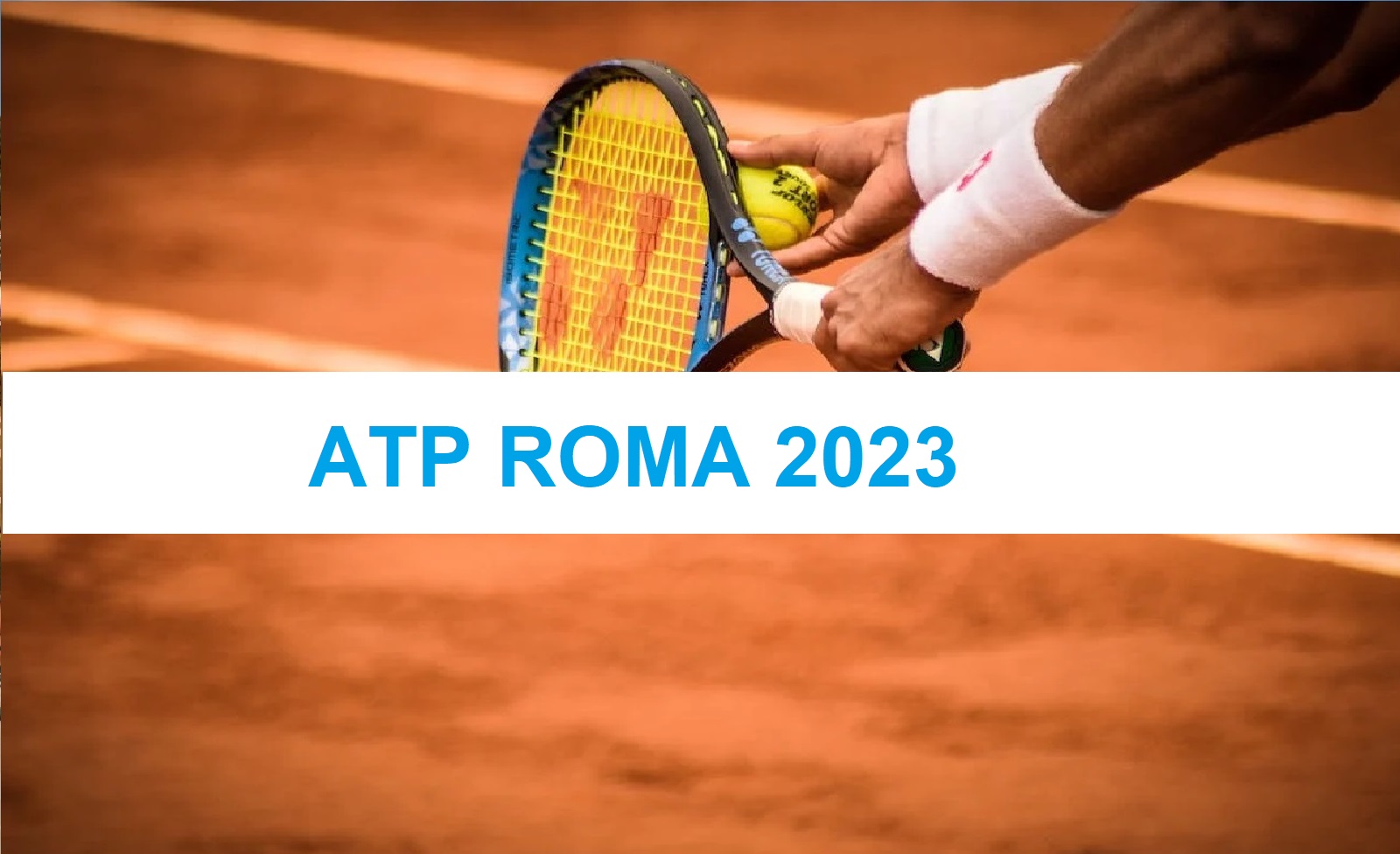 ATP Roma 2023: veja chaves, horários e como assistir - Jogada - Diário do  Nordeste