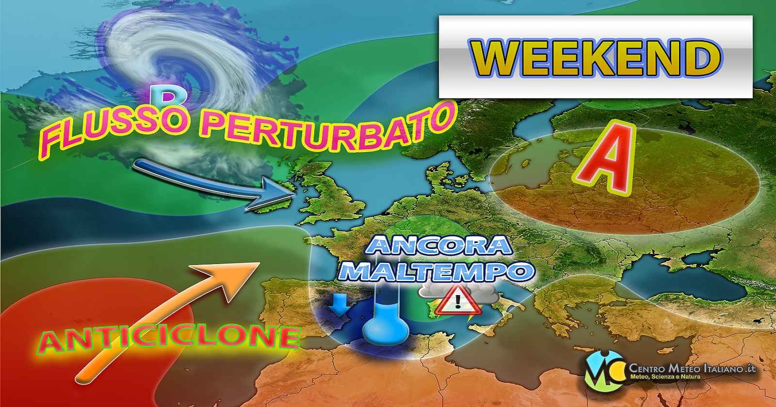 Meteo - Anticiclone senza scampo, nel Weekend la spunta ancora il maltempo con temporali e neve sulle Alpi: i dettagli