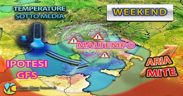 Meteo Italia - maltempo nel weekend e forse anche oltre