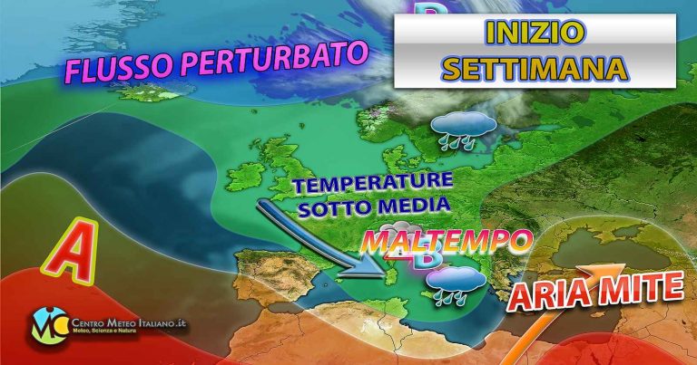 Meteo Italia – vortice depressionario in risalita sul Mediterraneo, ancora tanto maltempo in vista per maggio