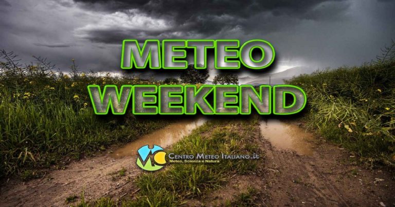 Meteo weekend – Perturbazione atlantica sull’Europa centro-occidentale, maltempo autunnale atteso in Italia