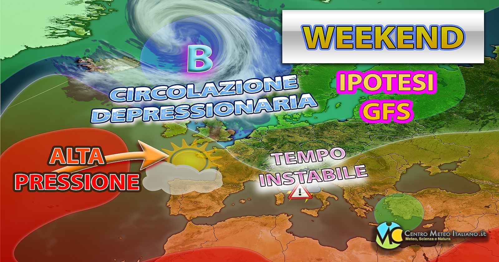 Ancora instabilità nell'ultimo weekend di maggio