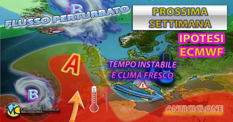 Meteo – Estate in piena crisi, Italia ostaggio del maltempo ancora a lungo. Ecco la tendenza